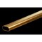 K&S Precision Metals K&S 0.430 in. W X 12 in. L Oval Brass Tube 1 pk 5095 - alternate 2